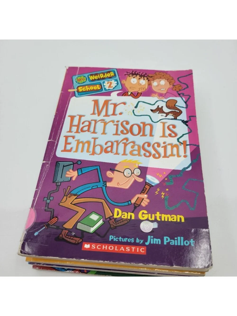 MY WEIRD SCHOOL Lot of 8 Chapter Books by Dan Gutman - Bk317